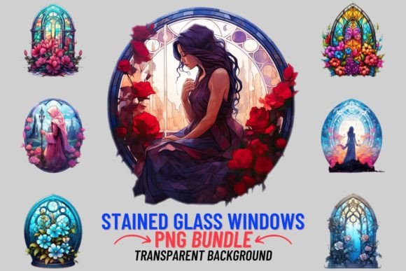 Illuminating Projects: The Stained Glass Windows Sublimation Bundle