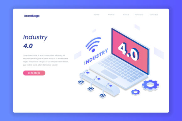 Industry 4.0 Isometric Illustration: A Visual Toolkit for Modern Tech