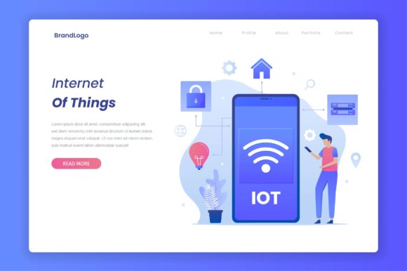 Landing Page of Internet of Things: A Design Asset for Modern Brands