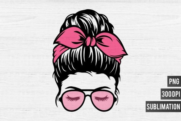 Mom Life PNG-Pink Transparent Sunglass: A Fresh Design Asset