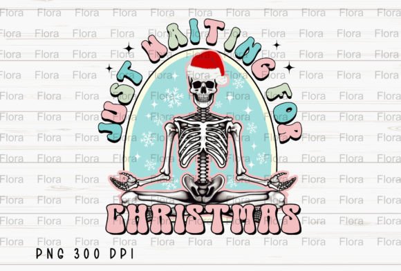 Retro Christmas Santa Claus Skeleton PNG: A Design Deep Dive